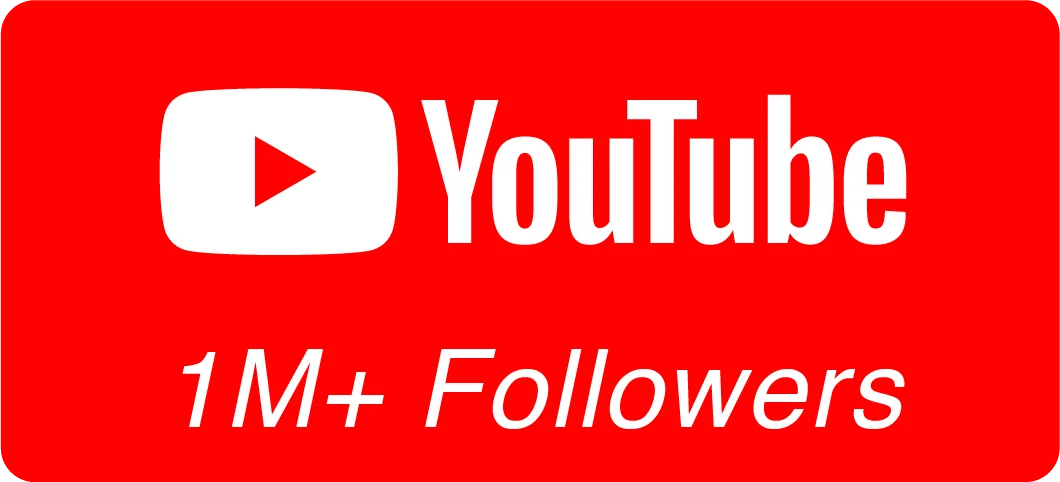 YouTube 1 million plus followers